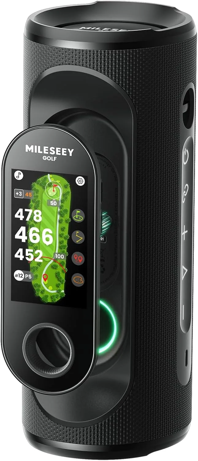 MiLESEEY GeneSonic Pro Golf Speaker with GPS Rangefinder