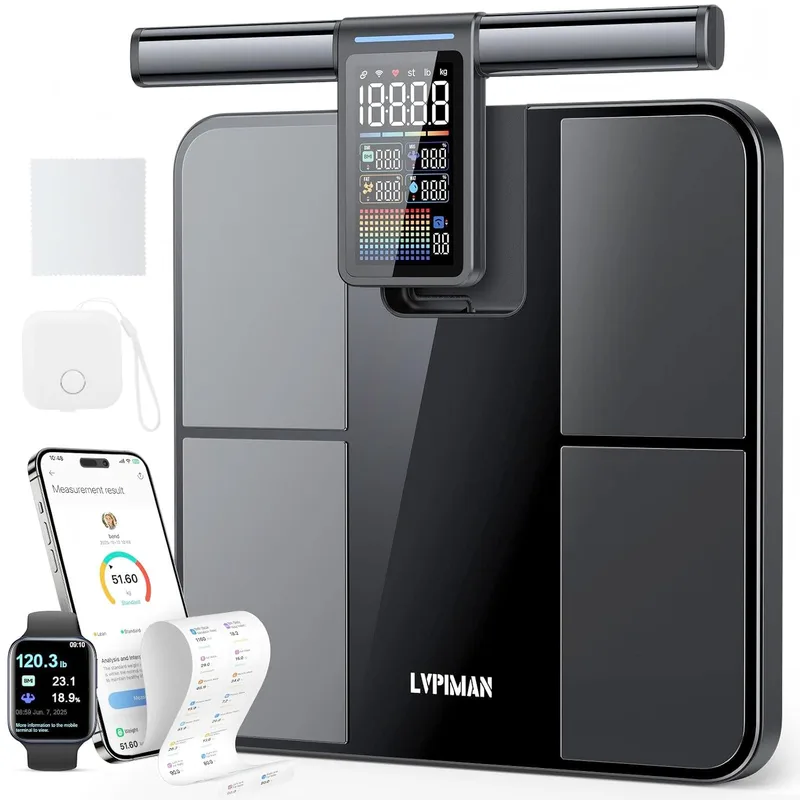LVPIMAN Smart Body Composition Scale 57 Metrics