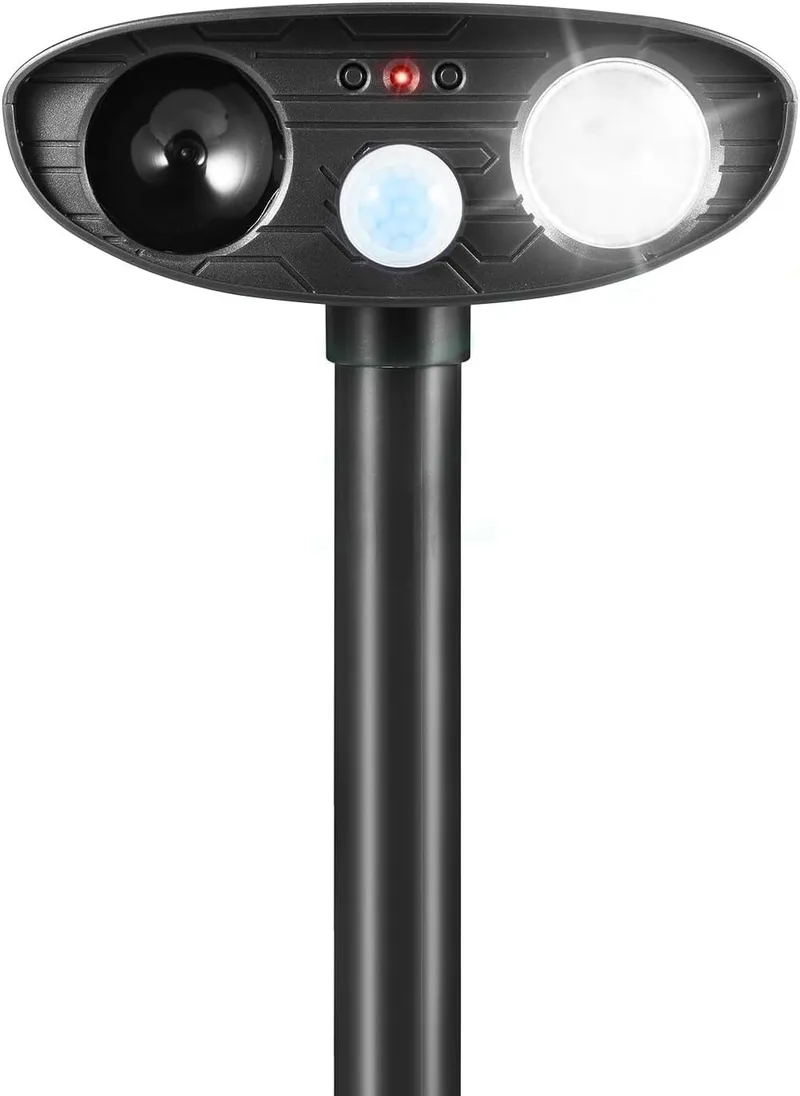 JahyElec Solar Ultrasonic Animal Repellent